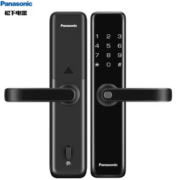 PLUS会员！Panasonic 松下 V-S316F 智能指纹密码锁 墨岩黑