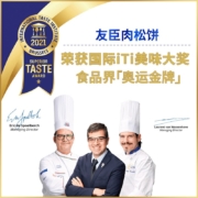 友臣（YOUCHEN） 友臣肉松饼牛可可正宗整箱约早餐糕点闽台传统美食网红休闲小零食 友臣金丝肉松饼500g/约14-15个