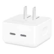 Apple 35W 双USB-C端口 小型电源适配器 双口充电器 充电插头 适用于iPhone/Mac/iPad/AirPods部分型号399元