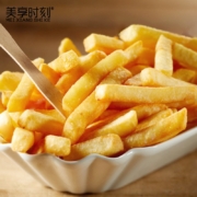 美享时刻 1/4粗细薯条冷冻半成品 300g*4袋 赠蕃茄酱