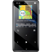 酷狗KUGOU mp3随身听 音乐播放器 蓝牙学生便携运动外放 8G黑色