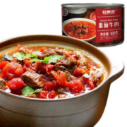 京东特价APP：桂青源 番茄牛肉罐头 300g/罐*2件