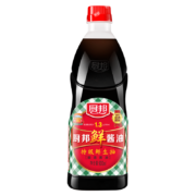 厨邦 酱油 鲜酱油 特级生抽  头道 酿造酱油 900ml