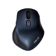 华硕(ASUS) MW203 办公鼠标 无线鼠标 双蓝牙三模连接 轻音鼠标 笔记本鼠标 电脑鼠标 USB鼠标 即插即用 蓝色