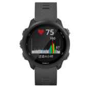 佳明（GARMIN）Forerunner245神秘灰 户外定位游泳跑步健身减肥智能血氧监测多功能智能户外运动手表 普通版