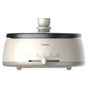 美的（Midea）电火锅家用4L 多功能电炒锅电煮锅 韩式电热锅DY28P151【企业专享】支持一件代发