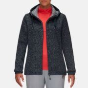 XL码、国内￥1798！Mammut 猛犸象 Chamuera 女士连帽抓绒夹克1014-01371