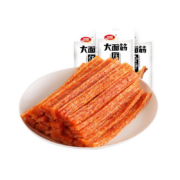 卫龙 休闲零食 辣条办公室宿舍休闲零嘴 香辣味大面筋106g*3袋大礼包 豆干豆皮辣片怀旧小吃 开袋即食