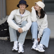 【电子表】Saucony索康尼2K PRM电子表千禧复古老爹鞋男女情侣同款休闲跑鞋运动鞋S79019 白银 42