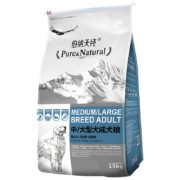 伯纳天纯 狗粮中大型犬拉布拉多金毛柯基萨摩耶成犬狗粮博纳天纯狗 中大型成犬15kg【30斤】口感升级