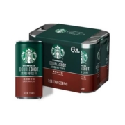 88VIP：Starbucks/星巴克 小绿罐 星倍醇 咖啡饮料罐装228ml*6罐*2件+凑单