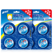 PLUS会员：Bluemoon 蓝月亮 Q厕宝 50g*8块（松木香型）