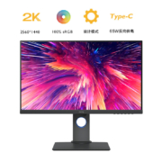 明基（BenQ）PD2705Q 27英寸2K IPS 100%sRGB HDR内置音箱Type-C（65W）可旋转专业设计电脑显示器