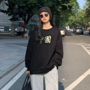 李宁运动卫衣男女同款秋季长袖连帽上衣休闲外套潮流圆领运动服装