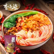 李子柒  爆椒酸笋螺蛳粉 柳州螺狮粉 广西特产 速食 加量螺丝粉 400g