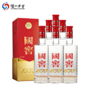 泸州老窖 国窖1573 浓香型白酒 52度375ml*6瓶整箱装