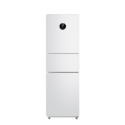美的(Midea)230升冰箱白色双变频三门一级能效风冷无霜家用冰箱中型 WiFi智能家电大眼萌 BCD-230WTPZM(E)