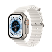 苹果(Apple) watch ultra苹果手表 49mm钛金属表壳 海洋表带【5天内发货】