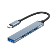 ULT-unite USB分线器3.0高速四口HUB集线器扩   Type-c组合款【3.0*1+2.0*3】