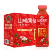 華旗 华旗山楂果茶果肉饮料 经典原味400ml*6瓶整箱