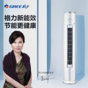 格力（GREE）空调 云锦Ⅱ 新一级能效 变频冷暖 高温自清洁 智能WiFi 客厅圆柱立式柜机 2匹 KFR-50LW/NhAg1BAj