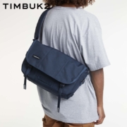 TIMBUK2邮差包单肩包斜挎包经典信使包时尚潮包帆布包休闲包男环保料 深蓝色 S