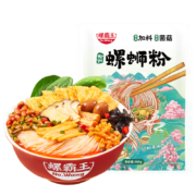 螺霸王 螺蛳粉广西柳州特产 菌菇味方便速食酸辣米粉 400g袋装