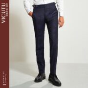 VICUTU 威可多 男士羊毛西裤 VRS19321966