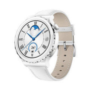 HUAWEI 华为 WATCH GT 3 Pro 智能手表 43mm 灰色真皮表带