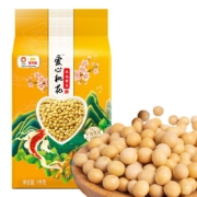 限地区，京东特价：金龙鱼 黄豆 东北黄豆1kg 杂粮（可发豆芽 打豆浆 大豆 五谷杂粮 真空装 ）