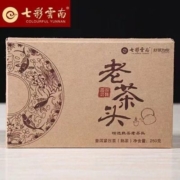 七彩云南 庆沣祥 老茶头砖茶 口粮茶 陈香味十足熟茶盒装250克