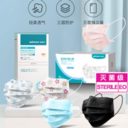 三层防护！winner 稳健医疗 医用口罩一次性 50只 独立包装