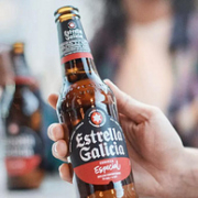 西班牙原装进口，Estrella Galicia 埃斯特拉 拉格黄啤 330mL*12瓶