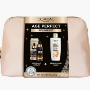L'Oréal Paris欧莱雅 Age Perfect 圣诞套装（夜间精华30mL+洁面200mL） 到手约￥111.57