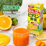 日本进口 ITOEN 伊藤园 0脂低卡维生素果蔬汁 多口味 200mL*12盒