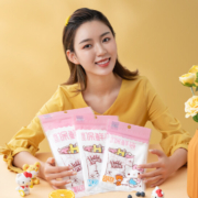 yekee 宜洁 HelloKitty 可微波点断式加厚食品保鲜袋组合220个（小号100/中号70/大号50）