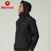 Marmot 土拨鼠 M3系列 Estes II 男士半拉链防泼水连帽软壳 X11357 2色