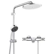 PLUS会员！GROHE 高仪 34788000 恒温花洒套装 新冷触套装（带下水）