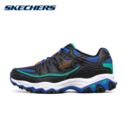 需抢券、PLUS会员、限尺码：SKECHERS 斯凯奇 男子休闲运动鞋 666147