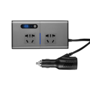 京东京造 车载逆变器12v转220v快充电源转换器车载插座200W大功率汽车点烟器车载充电器手机车用插头