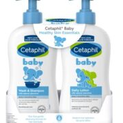 Cetaphil 丝塔芙 婴儿沐浴露&洗发水加身体乳2 件装