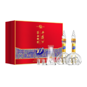 西凤酒 华山论剑礼盒 凤香型高度白酒 52度优级酒 52度10年500ml*2瓶（礼盒装）