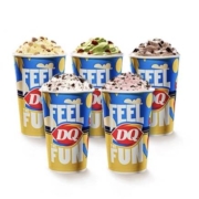 聚划算百亿补贴：DQ 2份 猛料大杯 暴风雪 口味5选1电子优惠券 分次兑换