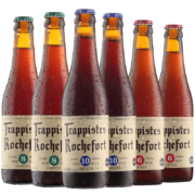 罗斯福（Rochefort）比利时进口啤酒  修道士精酿 精酿啤酒 6号8号10号啤酒组合 330ml*6瓶