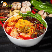 好欢螺（HAOHUANLUO） 螺蛳粉 柳州特产螺狮粉酸辣米粉袋装原味螺丝粉经典速食宵夜 经典原味300g*5袋