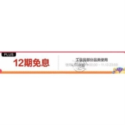 PLUS会员：京东 工业品类 12息免息券