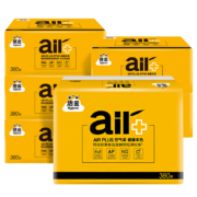 洁云 平板纸 AIR Plus空气柔380张本色平板卫生纸 6包装 大规格L码 本色纸 厕纸（新老包装随机发货）34.9元