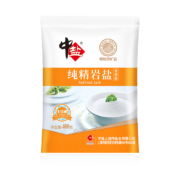 中盐 无碘纯精岩盐（未加碘）无碘盐 细盐 400g 中盐出品