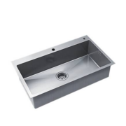 PLUS会员：KOHLER 科勒 玛亚科 21919T-2PD-NA 厨房大单槽 80*47*20cm