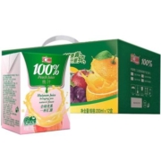 88VIP：汇源 100%桃汁果蔬汁 200ml*12盒